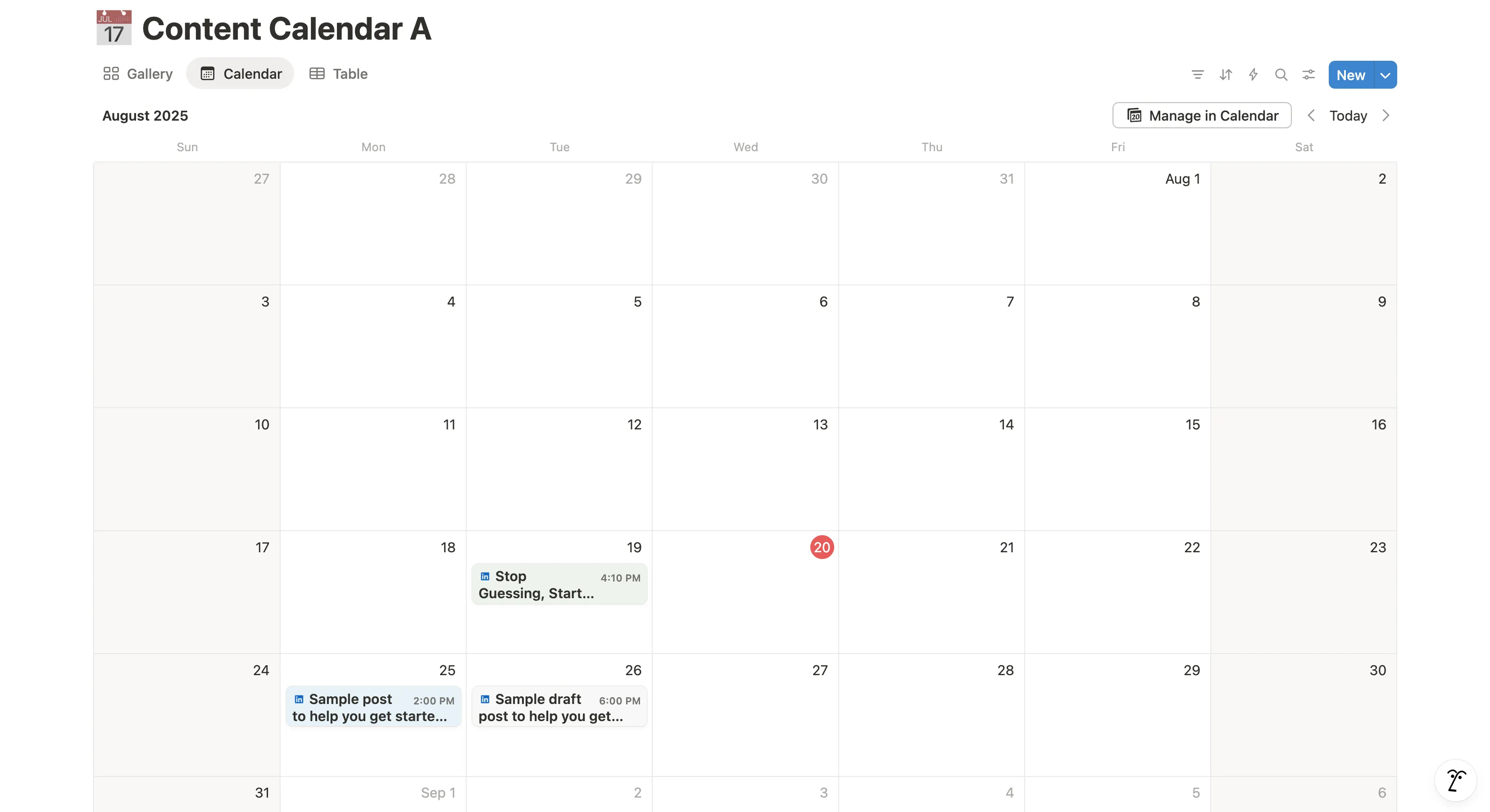Building a Scalable Multi-Account Social Media Calendar for Agencies and Founders in Notion (Template Included)